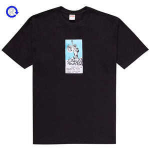 Supreme Black Liberty Tee (NEW)