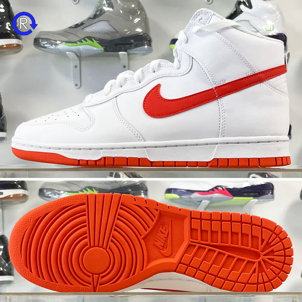 'White/Picante Red' Nike Dunk High (2023) | Size 10 Brand new, deadstock. (ATL)