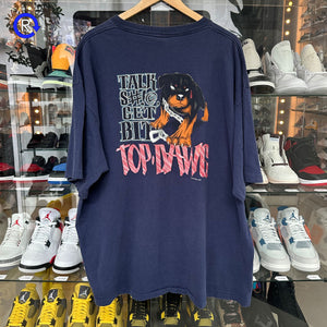 Top Dawg Navy Get Bit Tee