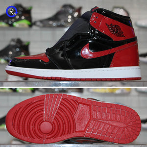 'Patent Bred' Air Jordan 1 High OG (2021) | Size 9.5 Brand new, deadstock.