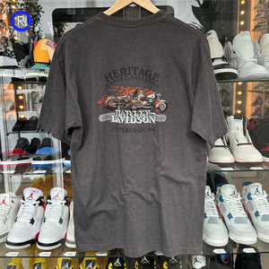 Harley-Davidson Grey Heritage Pittsburgh Tee