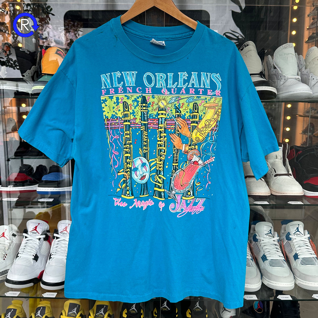 New Orleans Aqua French Quarter Tee