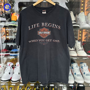Harley-Davidson Black Life Begins Smoky Mt. Tee