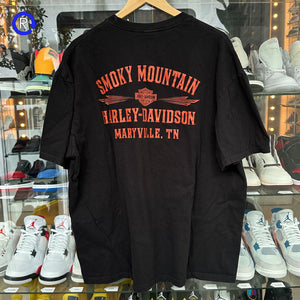 Harley-Davidson Black Life Begins Smoky Mt. Tee