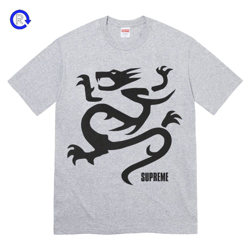 Supreme Heather Grey Mobb Deep Dragon Tee (SS23) (NEW)