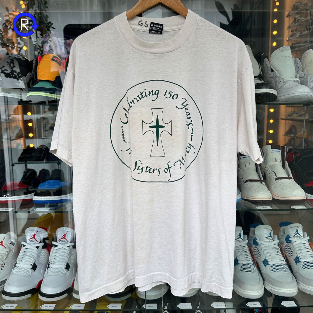 Sisters of Mercy White 150 Years Tee