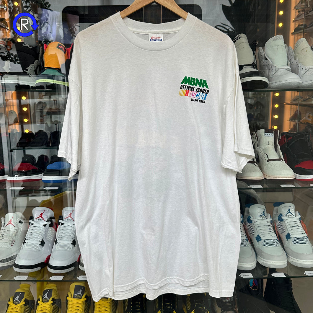 Nascar Racing White On Edge Tee