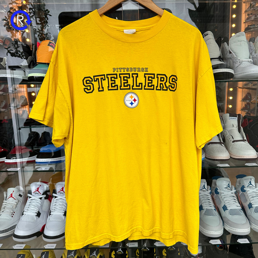 Pittsburgh Steelers Yellow Logo Tee