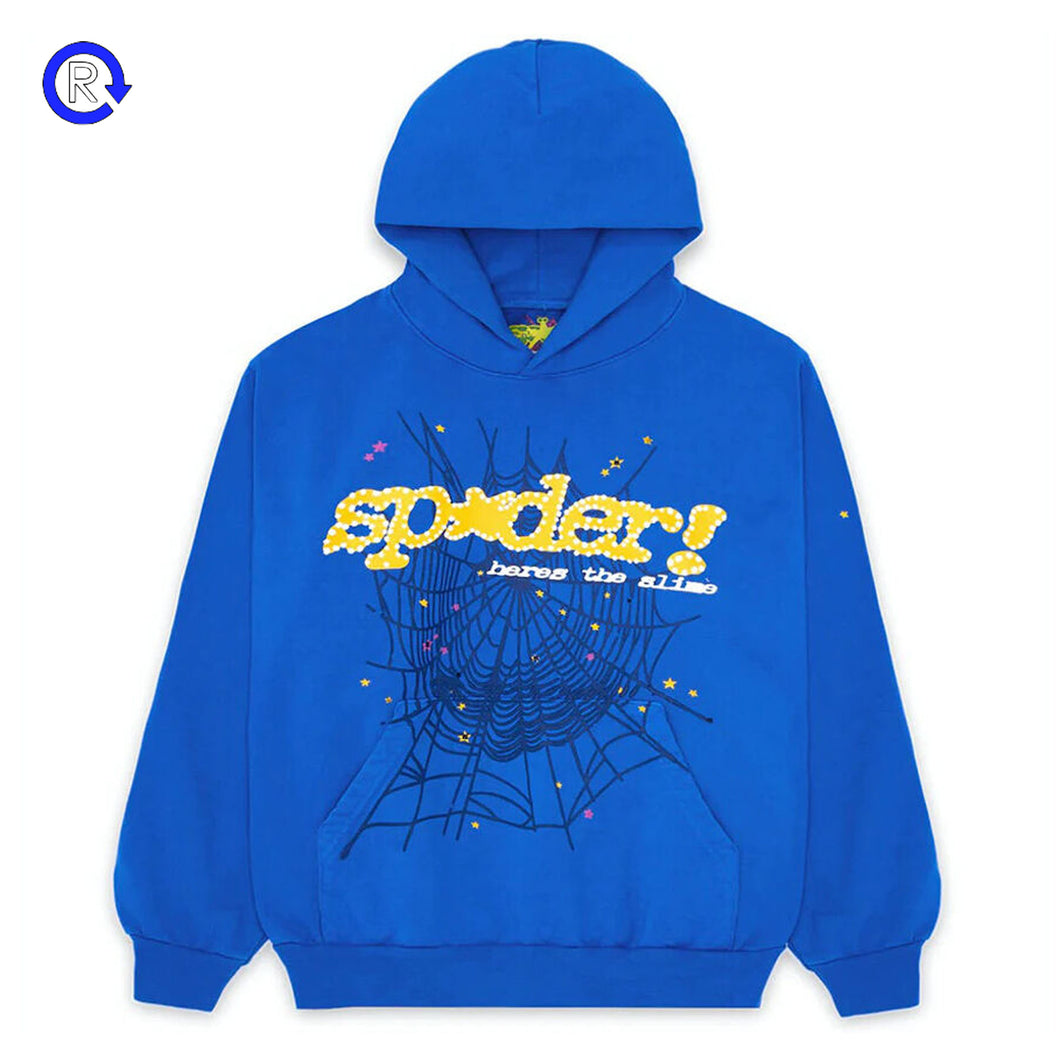 Sp5der Blue TC Hoodie (NEW)