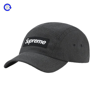 Supreme Black Kevlar Camp Cap (SS23)