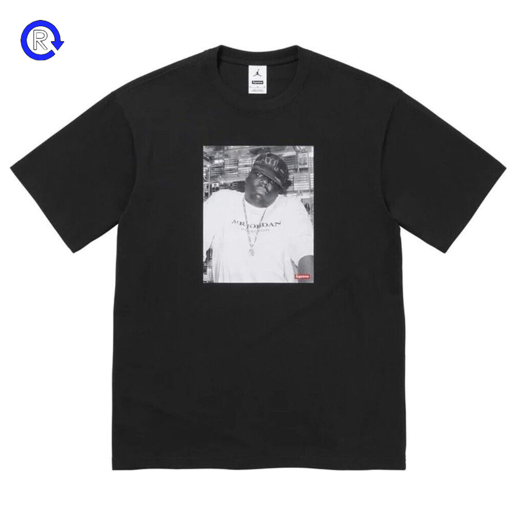 Supreme Black Biggie Jordan Tee (NEW)