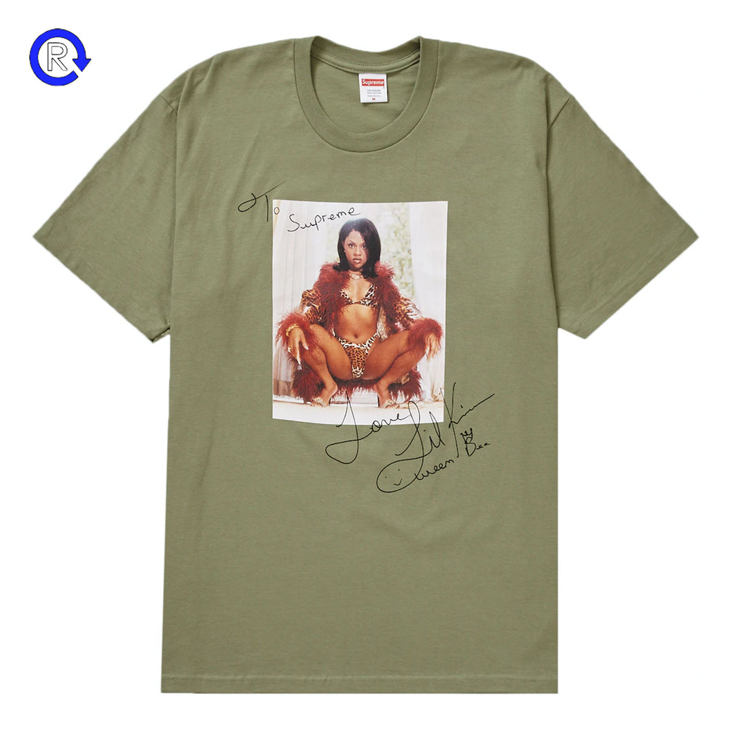 Supreme Light Olive Lil Kim Tee (SS22)