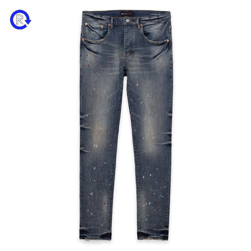 Purple Brand Vintage Spotted Indigo Jeans