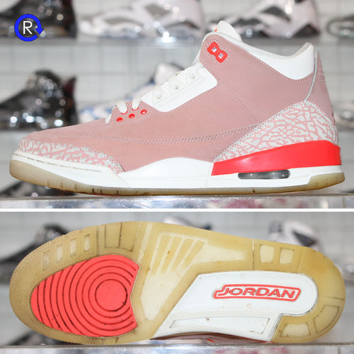 'Rust Pink' Air Jordan 3 (2021) | Women's Size 12 Condition: 8.5/10. (ATL)