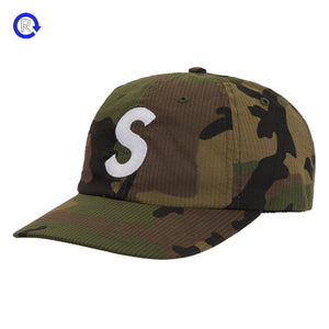 Supreme Woodland Camo Seersucker S Logo 6-Panel (SS24)