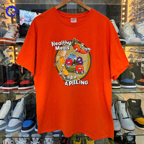 Healthy Meals Are A'Peeling Orange Graphic Tee