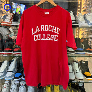 Champion Red La Roche College Tee