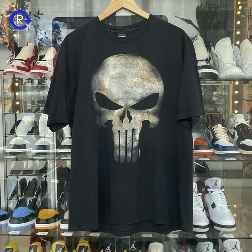 Punisher Black Skull Tee