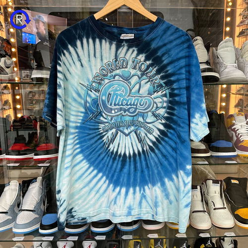 Chicago Blue Tie Dye Colour My World Tee
