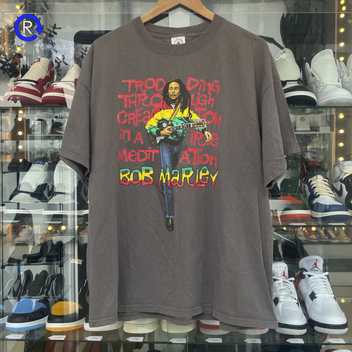 Bob Marley Grey Trodding Through Tee