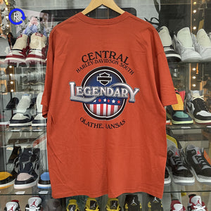 Harley-Davidson Orange Central Tee