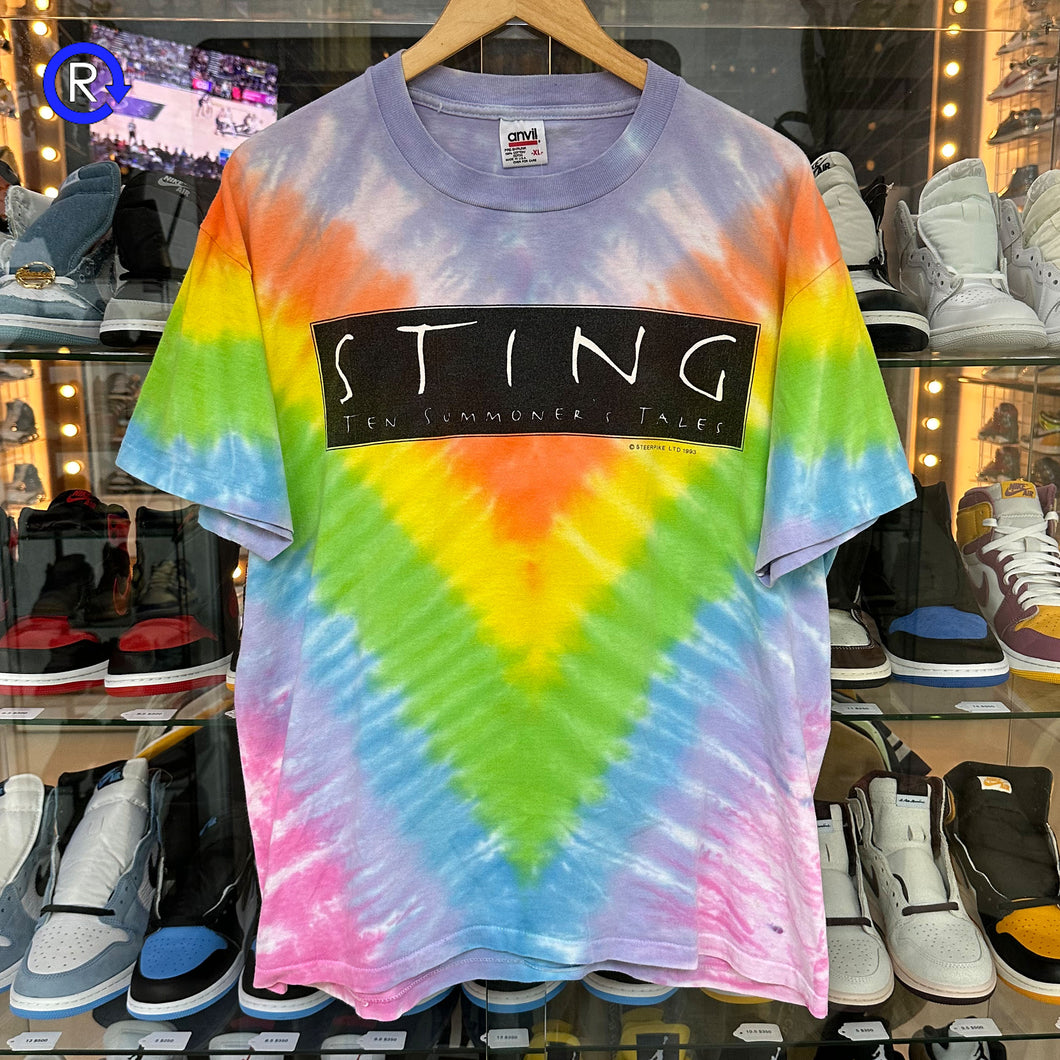 Sting Tie Dye Ten Summoner's Tales 1993 Tee