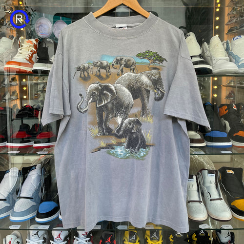 Cres Grey Elephant Endangered Species Tee