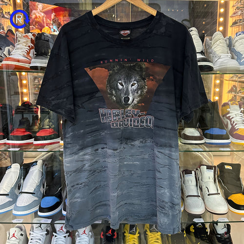 Harley-Davidson Multicolor Thunder Bay Wolf Tee