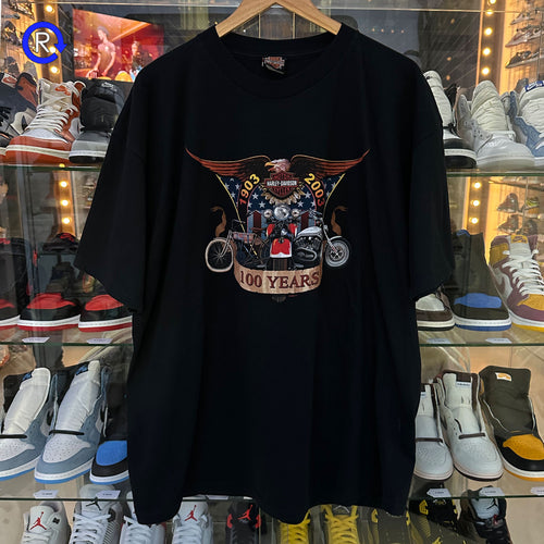 Harley-Davidson Black 100 Years Las Vegas, NV Tee