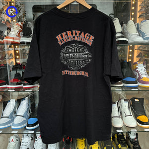 Harley-Davidson Black Heritage Pittsburgh, PA Tee