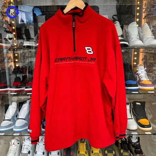 Nascar Red Earnhardt Jr. #8 Fleece Quarter Zip