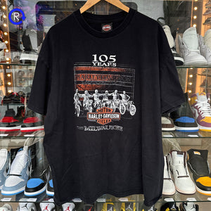 Harley-Davidson Black Milwaukee 105 Years Tee