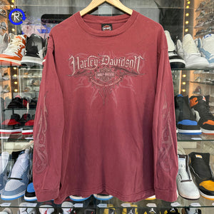 Harley-Davidson Burgundy Williamsport LS Tee