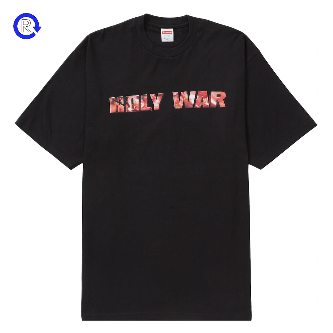 Supreme Black Holy War Tee (FW23)