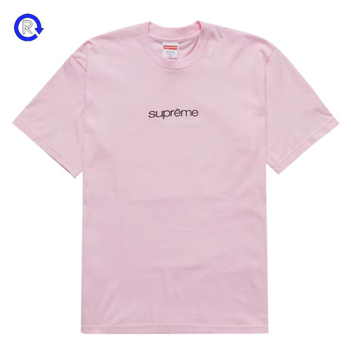 Supreme Pink Classic Logo Tee (NEW)