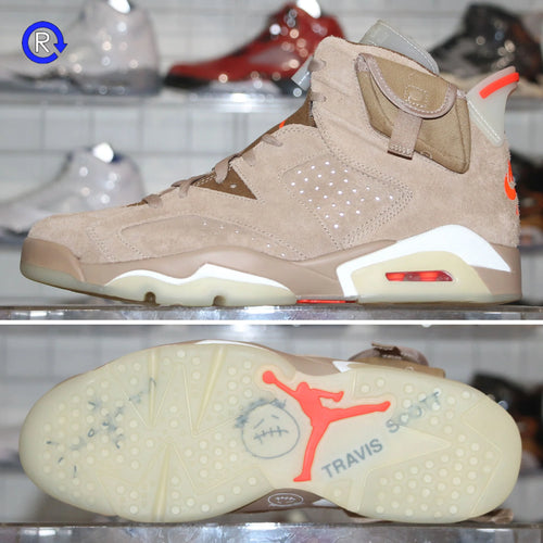 'British Khaki' Travis Scott Air Jordan 6 (2021) | Size 7.5 Brand new, deadstock.