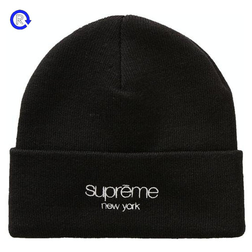 Supreme Black Radar Beanie (FW20)