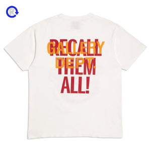 Gallery Dept. White Big G-Ball Tee