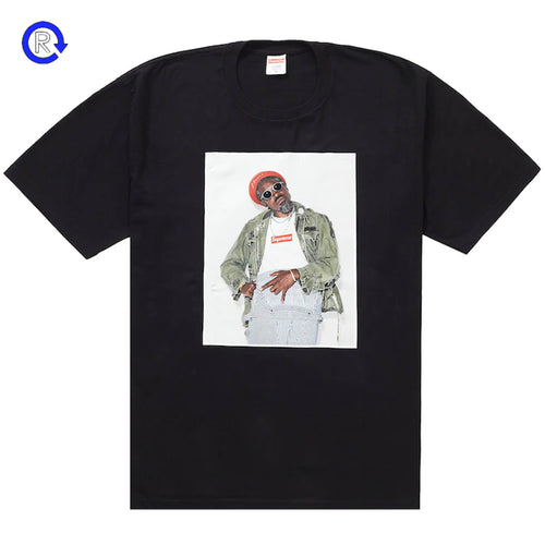 Supreme Black Andre 3000 Tee (FW22) (ATL)