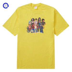 Supreme yellow outlet tee