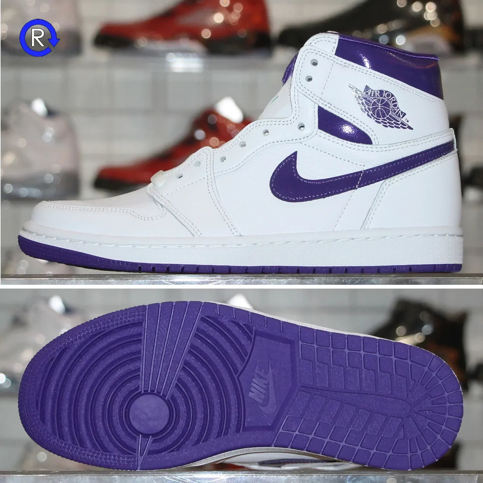 Court Purple' Air Jordan 1 High OG (2021) | Women's Size 10 Court Purple' Air Jordan 1 High OG (2021) | Women's Size 10