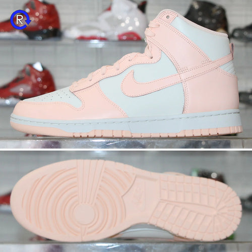'Sail/Crimson Tint' Nike Dunk High (2021) | Women's Size 9 Brand new, deadstock. (ATL)