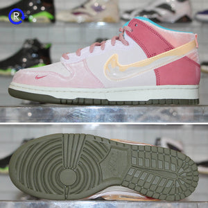 'Free Lunch Strawberry Milk' Social Status x Nike Dunk Mid (2021)| Size 10.5 Brand new deadstock. (ATL)