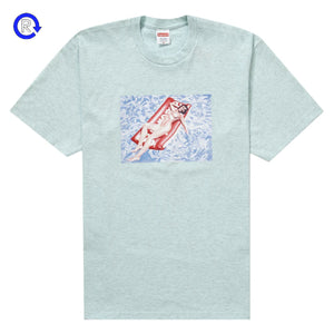 Supreme Heather Blue Float Tee (SS22)