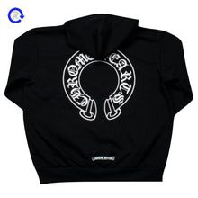 Chrome Hearts Black Floral Cross Pullover Hoodie