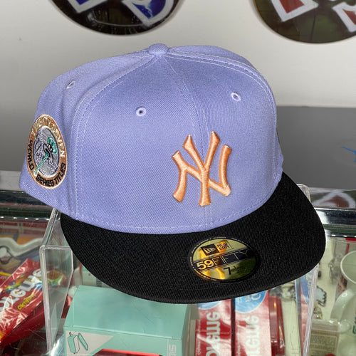 New Era Light Purple New York Yankees 27 World Series Titles Fitted (7 1/2)