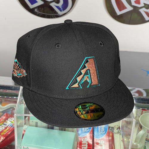New Era Black Arizona Diamondbacks 2011 All Star Game Fitted (7 1/2)