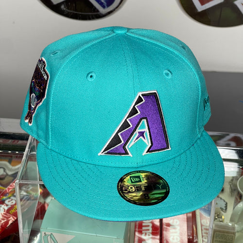 New Era Teal Arizona Diamondbacks Inaugural Season Fitted (8)