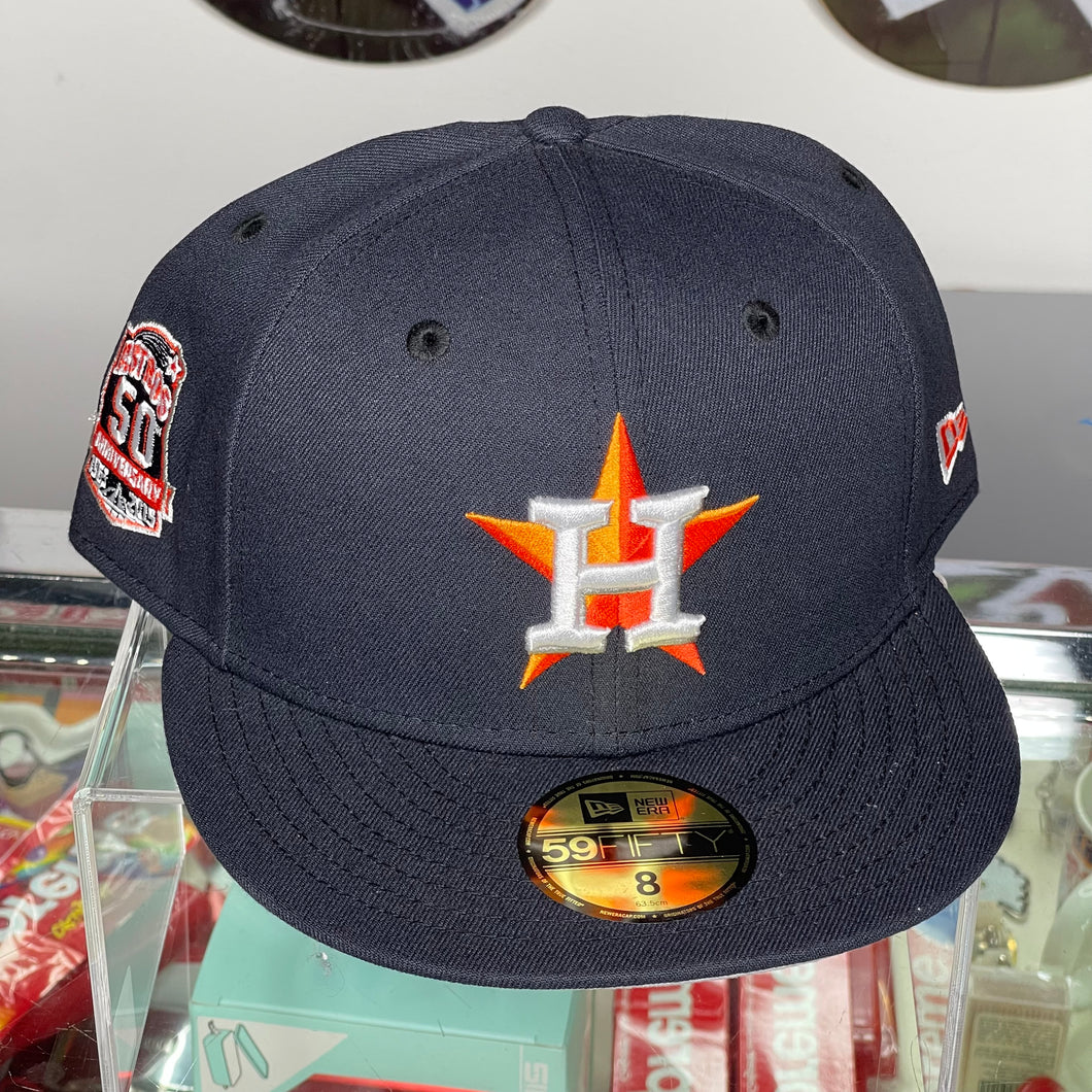 New Era Navy Houston Astros 50th Anniversary Fitted (8)