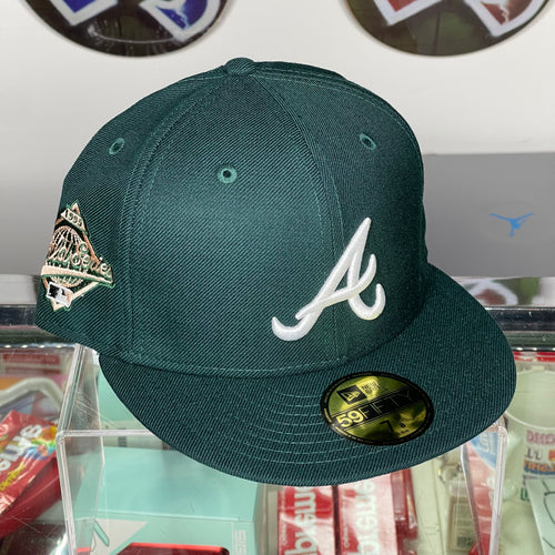 New Era Olive Green Atlanta Braves 1995 World Series Fitted (7 1/8)